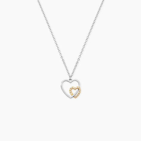 Collier Ticia Or Jaune Oxyde De Zirconium - Fête des mères Femme | Marc Orian