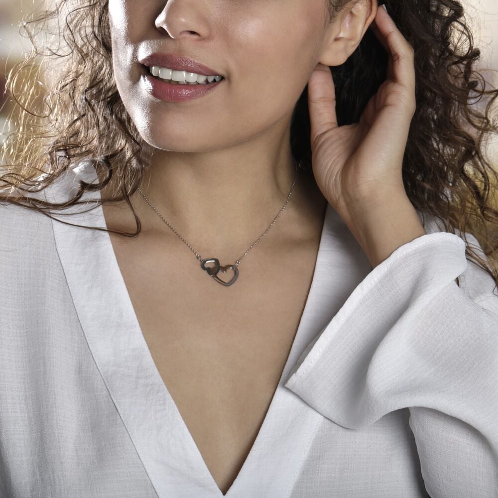 Collier Aalia Argent Blanc - Colliers Femme | Marc Orian