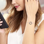 Bracelet Bertillianne Argent Blanc C&eacute;ramique Et Oxyde De Zirconium - Bracelets fantaisie Femme | Marc Orian