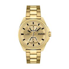Montre Hugo Expose Doré - Montres Homme | Marc Orian