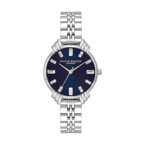 Montre Olivia Burton Art Deco Bleu - Montres &eacute;tanches Femme | Marc Orian