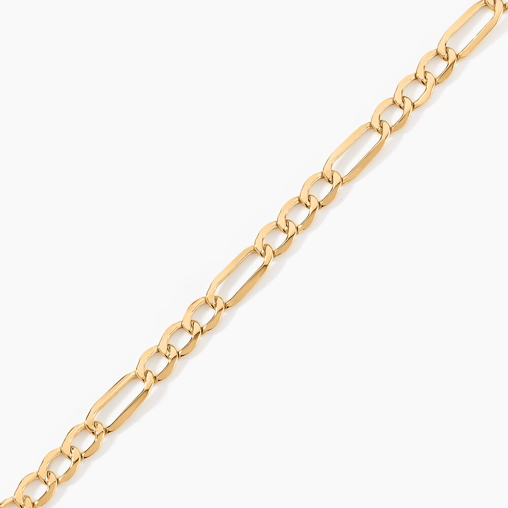 Bracelet Cameo Alternee 1/3 Or Jaune - Bracelets mailles Homme | Marc Orian