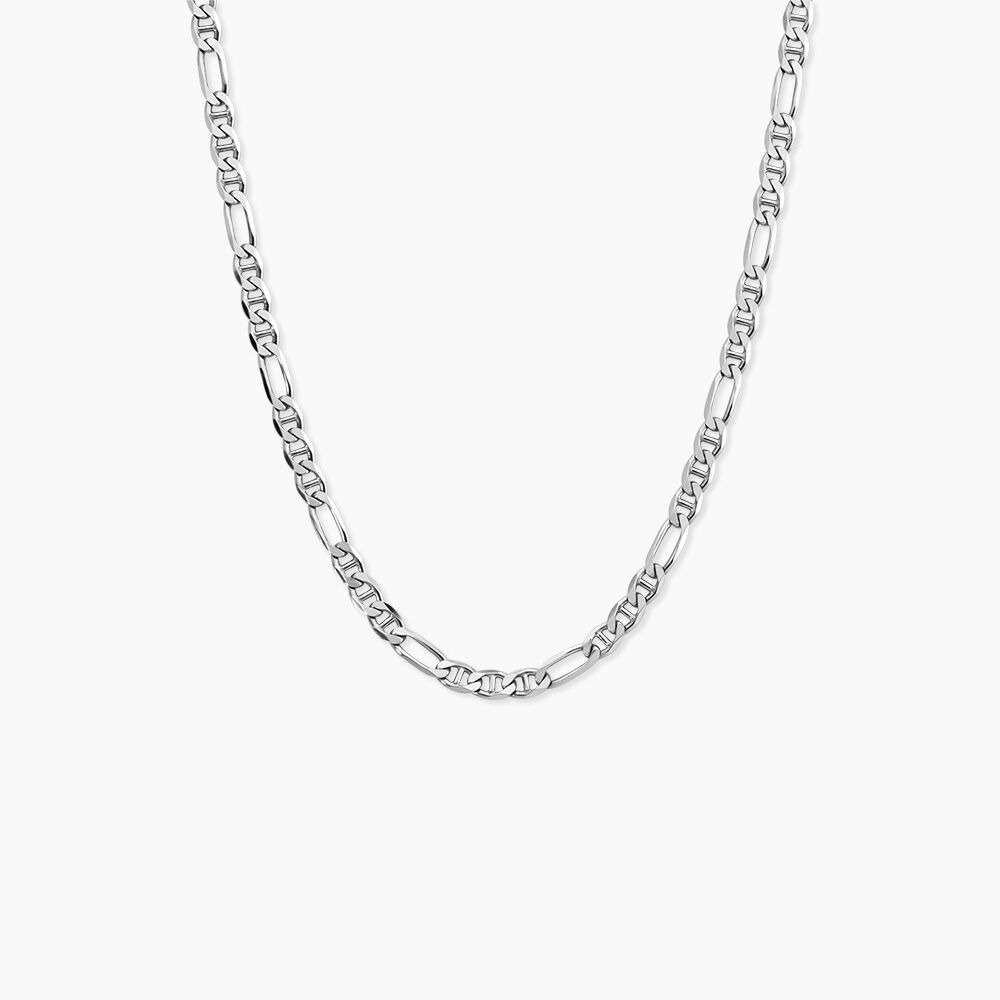Collier Edmonde Argent Blanc - Colliers Homme | Marc Orian