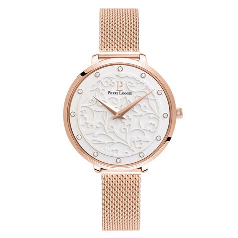 Montre Pierre Lannier Elegance Eolia Blanc - Montres étanches Femme | Marc Orian