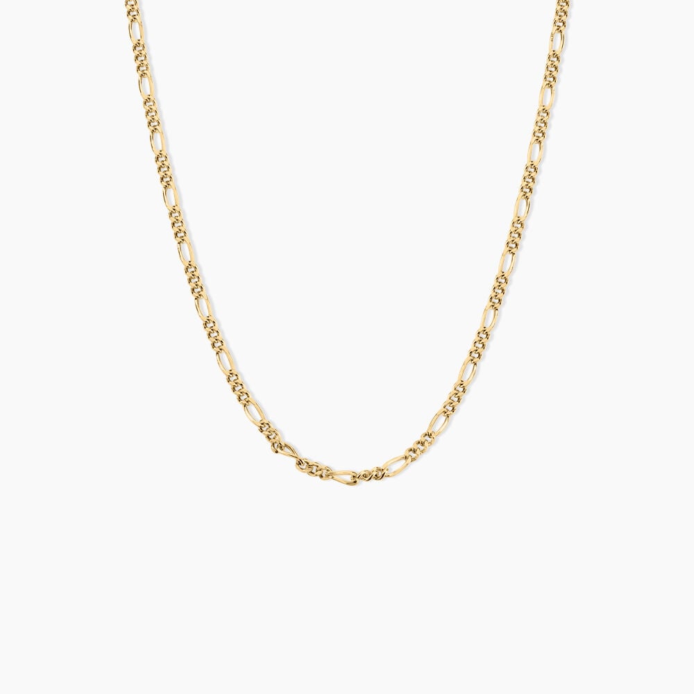 Cha&icirc;ne Bixente Plaqu&eacute; Or Jaune - Colliers fantaisie Homme | Marc Orian