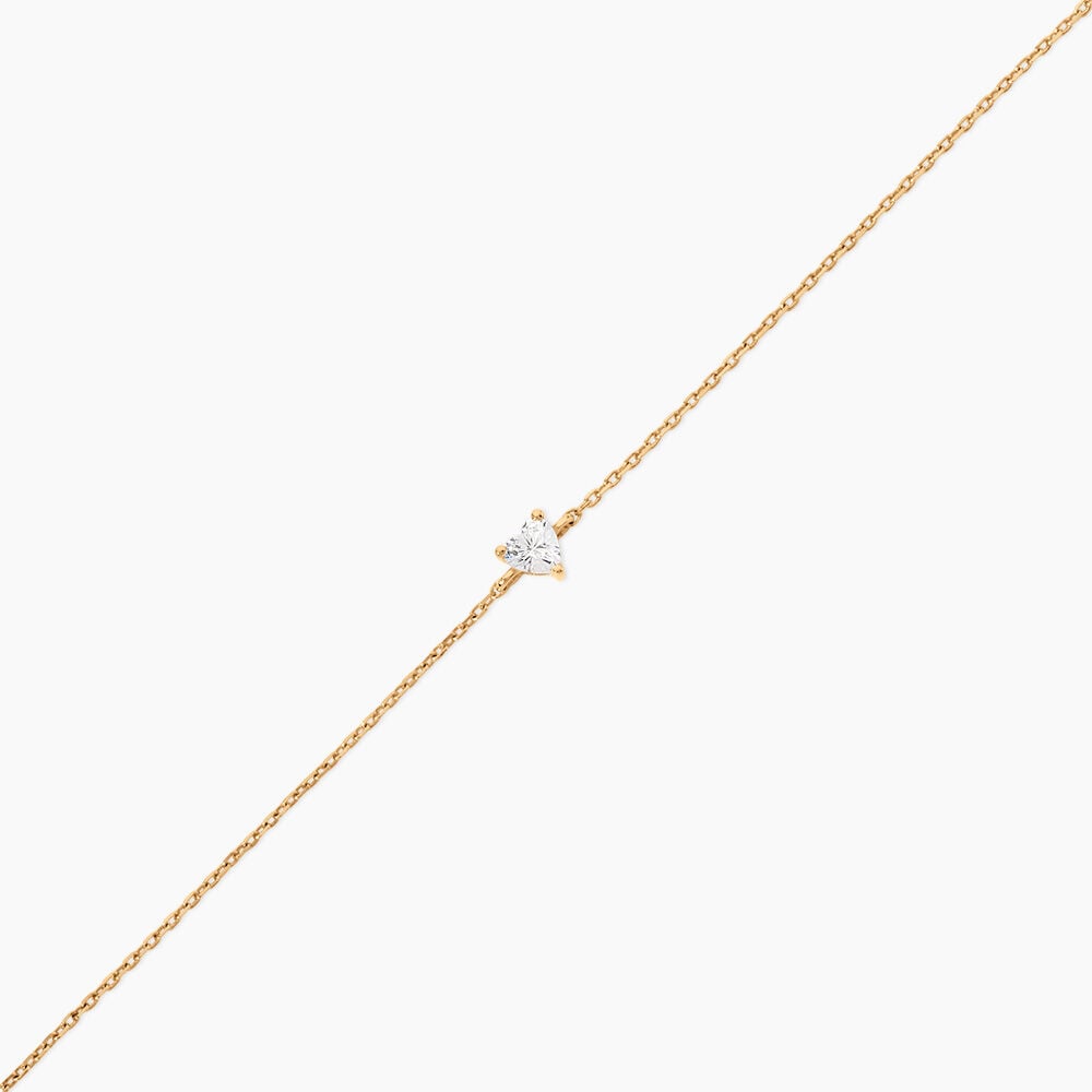 Bracelet July Plaqu&eacute; Or Jaune Oxyde De Zirconium - Bracelets fantaisie Femme | Marc Orian