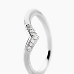 Bague Tami Argent Blanc Oxyde De Zirconium - Bijoux fantaisie Femme | Marc Orian