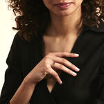 Bague Kurt Plaqu&eacute; Or Jaune Oxyde De Zirconium - Bijoux fantaisie Femme | Marc Orian