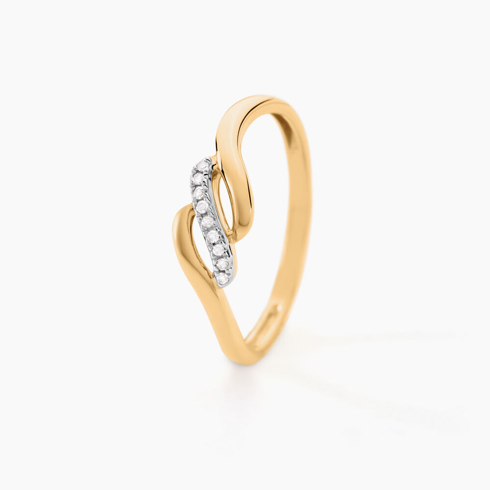 Bague Tylane Or Jaune Diamant - Parures de mariage Femme | Marc Orian