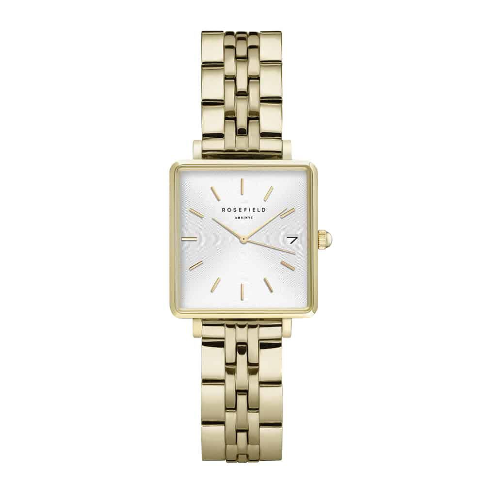 Montre Rosefield The Mini Boxy Blanc - Montres étanches Femme | Marc Orian