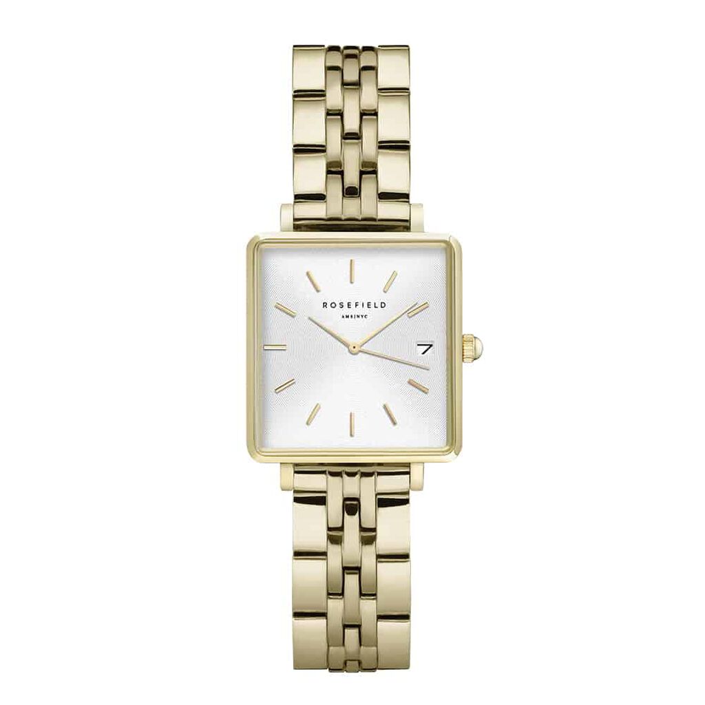 Montre Rosefield The Mini Boxy Blanc - Montres étanches Femme | Marc Orian