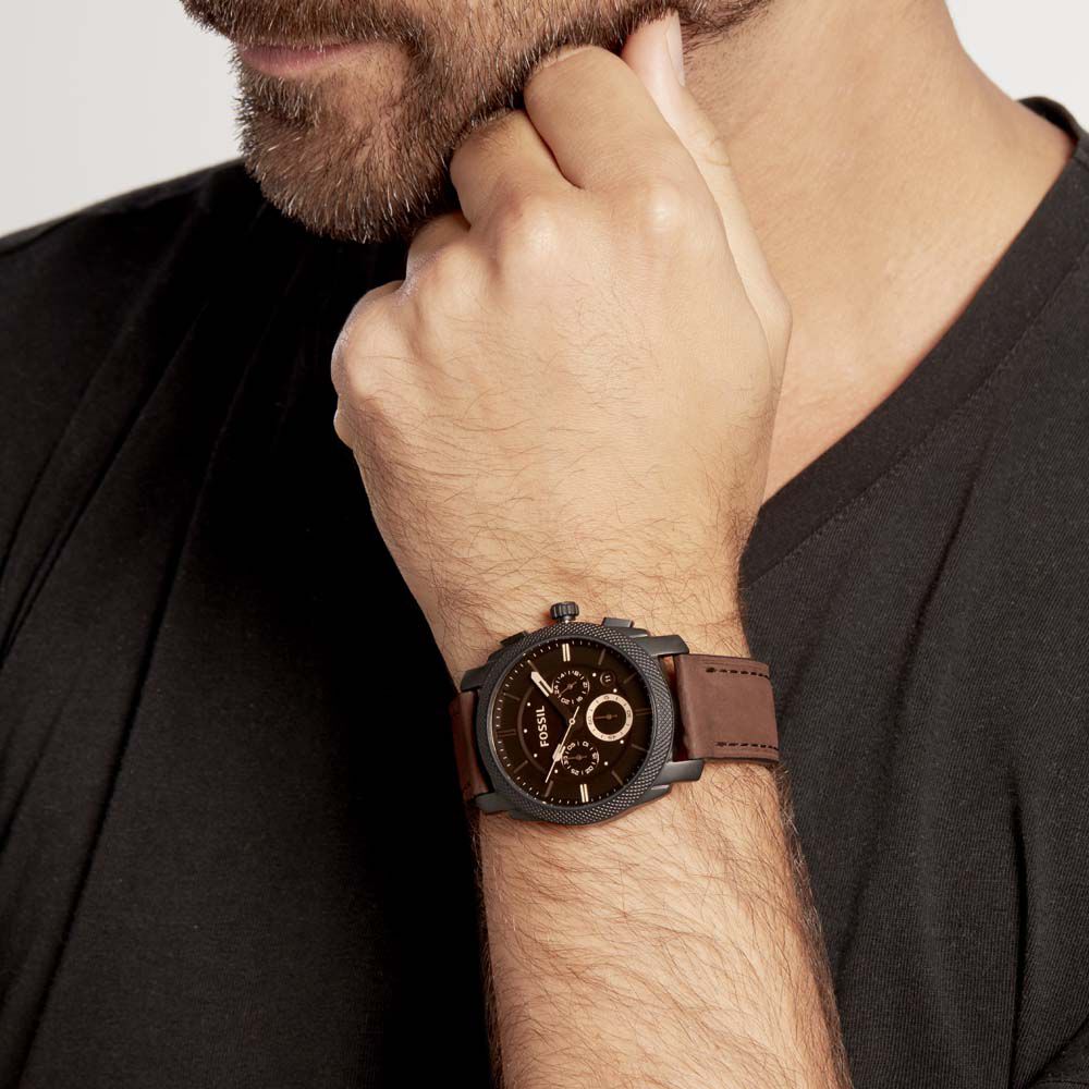 Montre digitale sales homme fossil