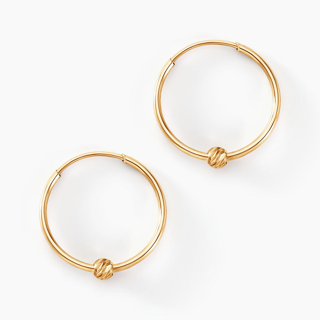 Créoles Aurelya Or Jaune - Créoles Femme | Marc Orian