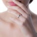 Bague Naciye Or Blanc Diamant - Bagues pierres précieuses Femme | Marc Orian