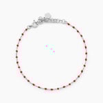Bracelet Muguette Argent Blanc - Bracelets fantaisie Femme | Marc Orian