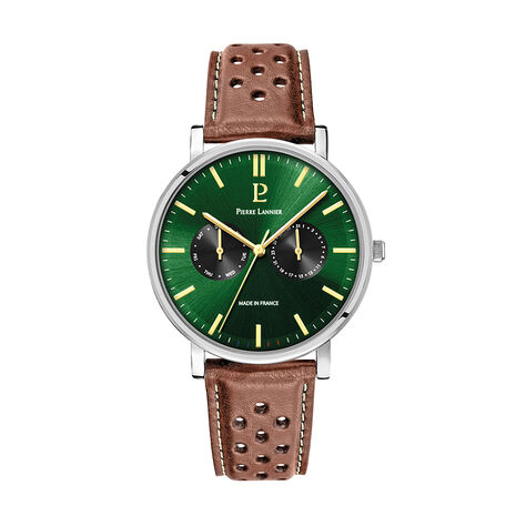 Montre Pierre Lannier Essential Vert - Montres étanches Homme | Marc Orian