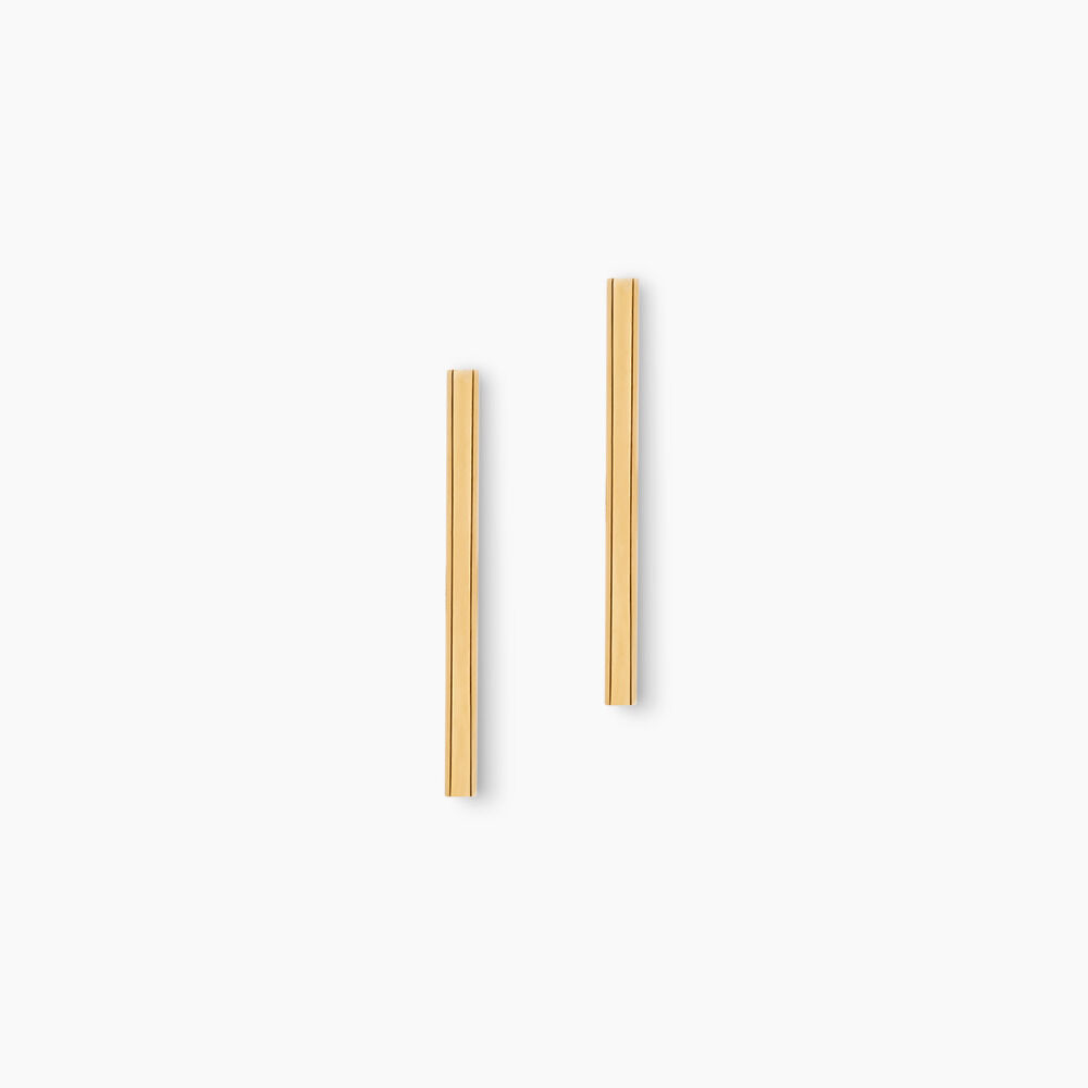 Boucles D'oreilles Puces Chloee Or Jaune - Puces Femme | Marc Orian