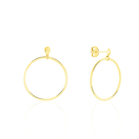 Créoles Tia Geometrique Or Jaune - Créoles Femme | Marc Orian