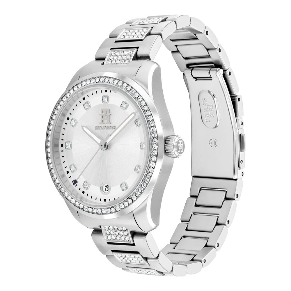 Montre Tommy Hilfiger Th85 Crystals Blanc - Montres étanches Femme | Marc Orian