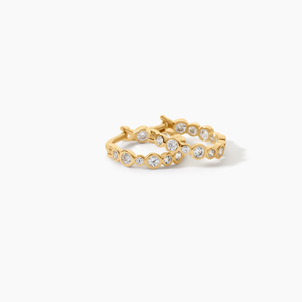 Cr&eacute;oles Lennon Or Jaune Oxyde De Zirconium - Cr&eacute;oles Femme | Marc Orian