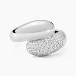 Bague Josyne Argent Blanc Oxyde De Zirconium - Bagues avec pierre Femme | Marc Orian