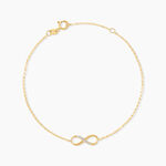 Bracelet Or Jaune Rosius Oxydes De Zirconium - Bracelets cha&icirc;nes Femme | Marc Orian