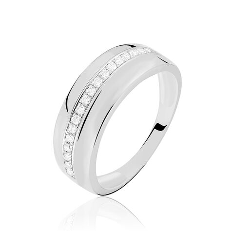 Bague Vianca Or Blanc Diamant - Bagues pierres précieuses Femme | Marc Orian