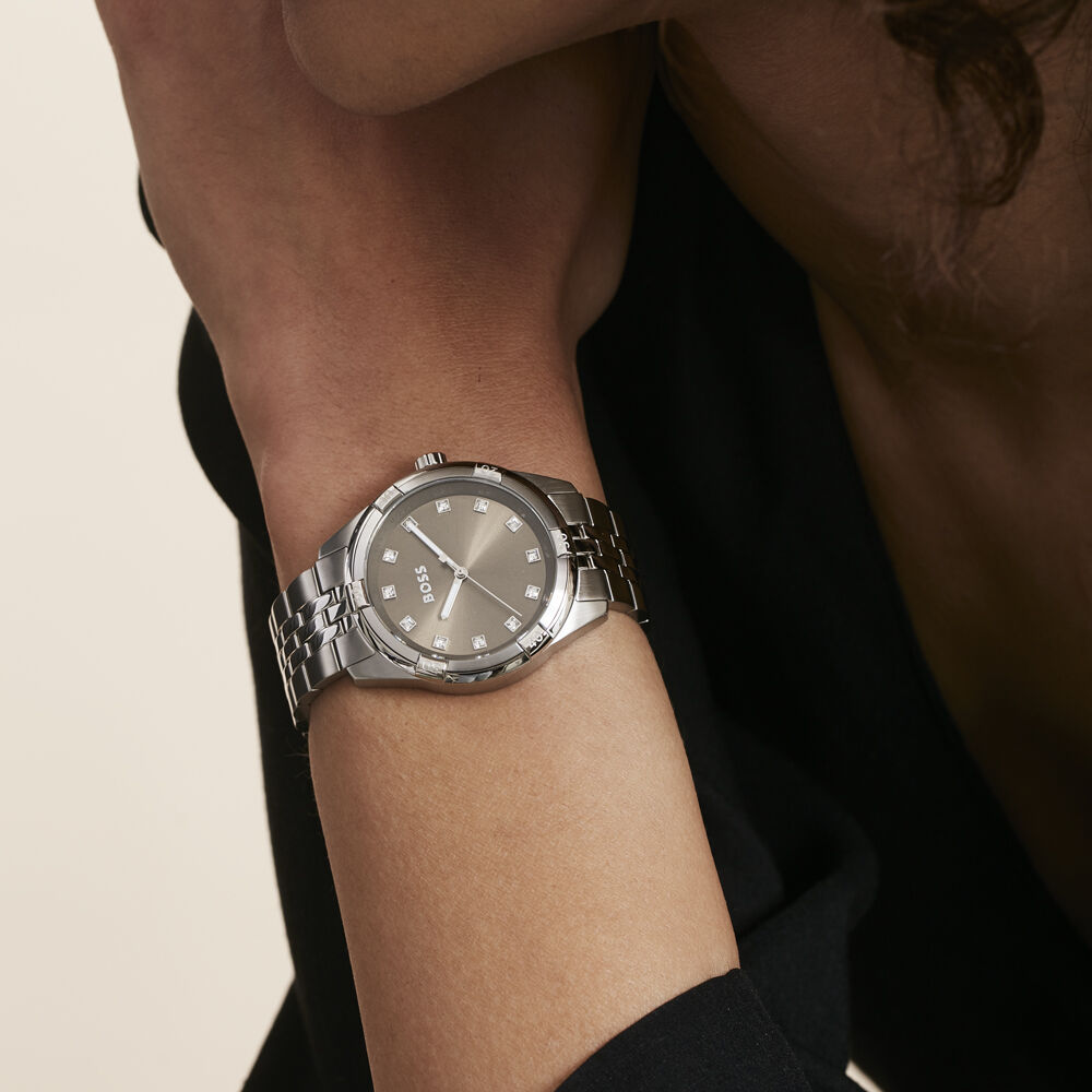 Montre Boss Rhea Marron - Montres classiques Femme | Marc Orian