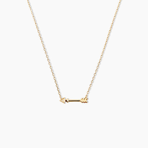 Collier Fiorenzo Or Jaune Diamant - Colliers avec pierres Femme | Marc Orian