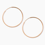 Cr&eacute;oles Argent Rose Olympia - Cr&eacute;oles Femme | Marc Orian