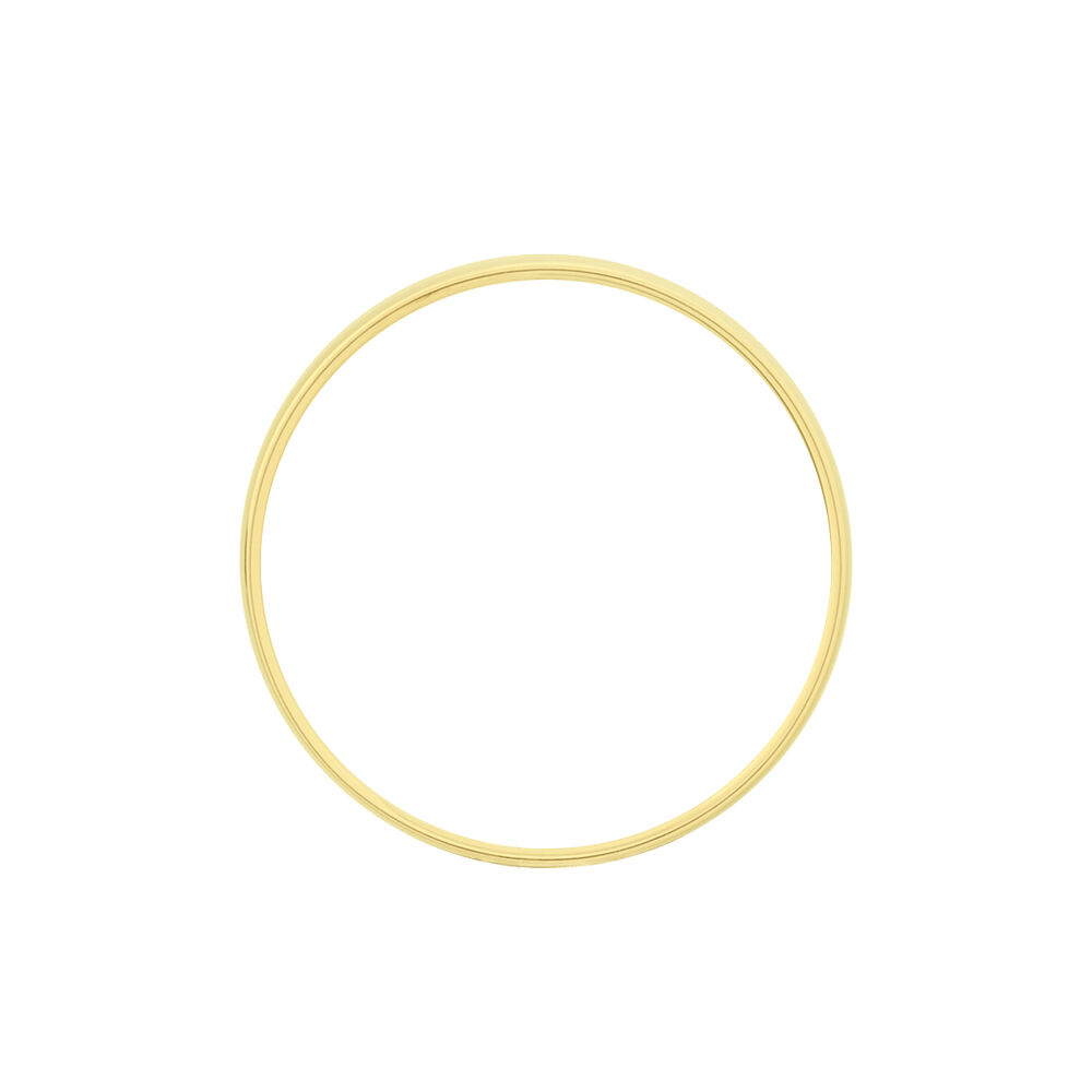 Alliance Isidorius Ruban Bombe Or Jaune - Alliances personnalis&eacute;es Famille | Marc Orian