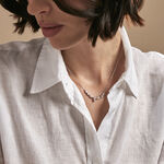 Collier Mascaret Argent Blanc Oxyde De Zirconium - Colliers avec pierres Femme | Marc Orian