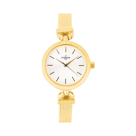 Montre Codhor Lydia Blanc - Montres classiques Femme | Marc Orian