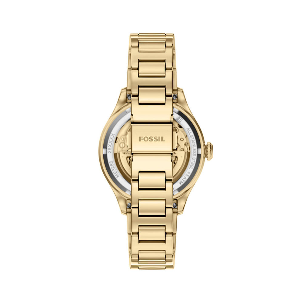 Montre Fossil Gilmore Automatic Dor&eacute; - Montres automatiques Femme | Marc Orian