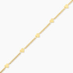 Bracelet Eva Acier Jaune - Bracelets cha&icirc;nes Femme | Marc Orian