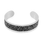 Bracelet Jonc Willis Acier Blanc - Bracelets joncs Femme | Marc Orian