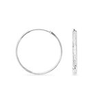 Cr&eacute;oles Argent Blanc Najiha - Cr&eacute;oles Femme | Marc Orian