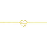 Bracelet Verohanta Or Jaune Oxyde De Zirconium - Bracelets cha&icirc;nes Femme | Marc Orian