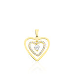 Pendentif Ademe Or Jaune Oxyde De Zirconium - Pendentifs Femme | Marc Orian