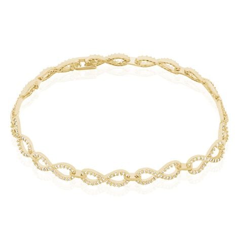 Bracelet Merane Plaqu&eacute; Or Oxydes De Zirconium - Bracelets cha&icirc;nes Femme | Marc Orian
