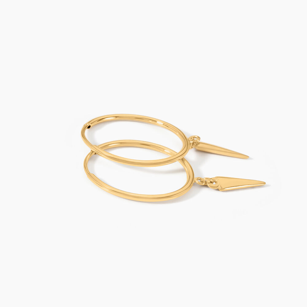 Cr&eacute;oles Pich Or Jaune - Boucles d'oreilles pampille Femme | Marc Orian