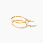 Cr&eacute;oles Pich Or Jaune - Boucles d'oreilles pampille Femme | Marc Orian