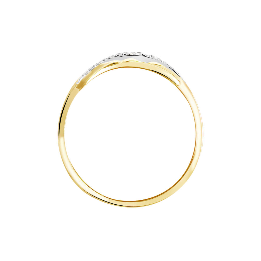 Bague Ester Or Jaune Diamant - Bagues pierres pr&eacute;cieuses Femme | Marc Orian
