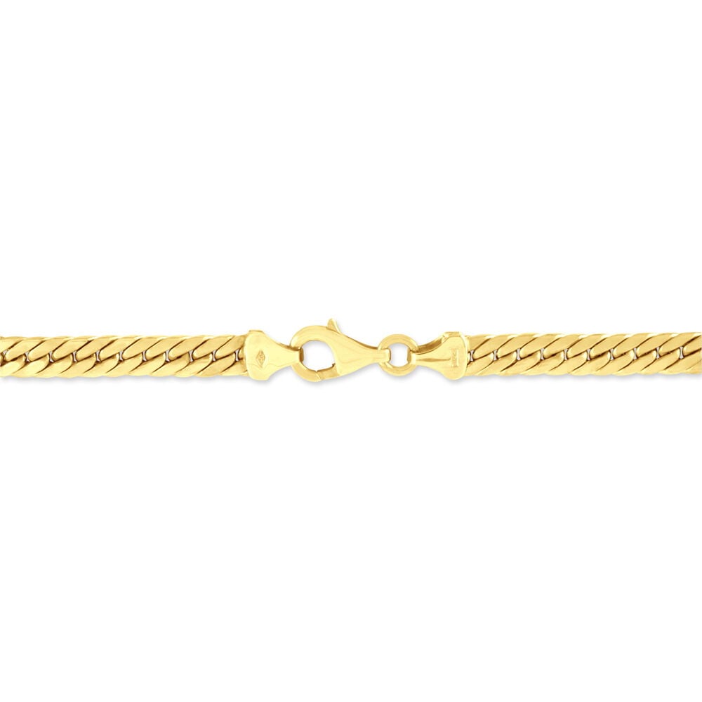 Bracelet Or Jaune Izel Maille Anglaise - Bracelets mailles Femme | Marc Orian