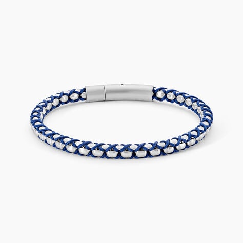 Bracelet Baggio Acier Blanc - Bracelets cordons Homme | Marc Orian