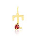 Pendentif Helidie Coccinelle Lettre Or Jaune - Pendentifs Enfant | Marc Orian
