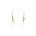 Boucles D'oreilles Pendantes Ainhoa Or Tricolore Diamant - Pendantes Femme | Marc Orian
