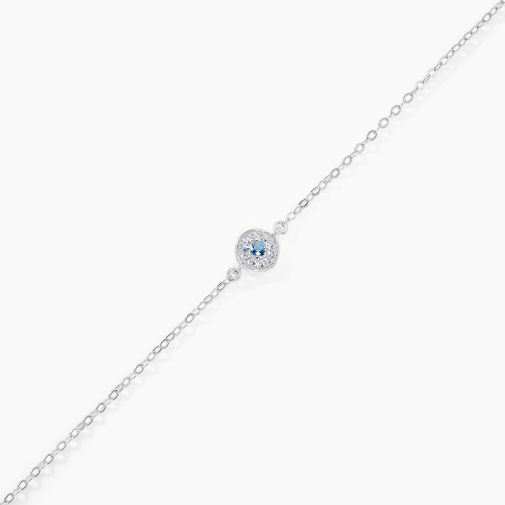 Bracelet Auxana Argent Blanc Oxyde De Zirconium - Bracelets fantaisie Femme | Marc Orian