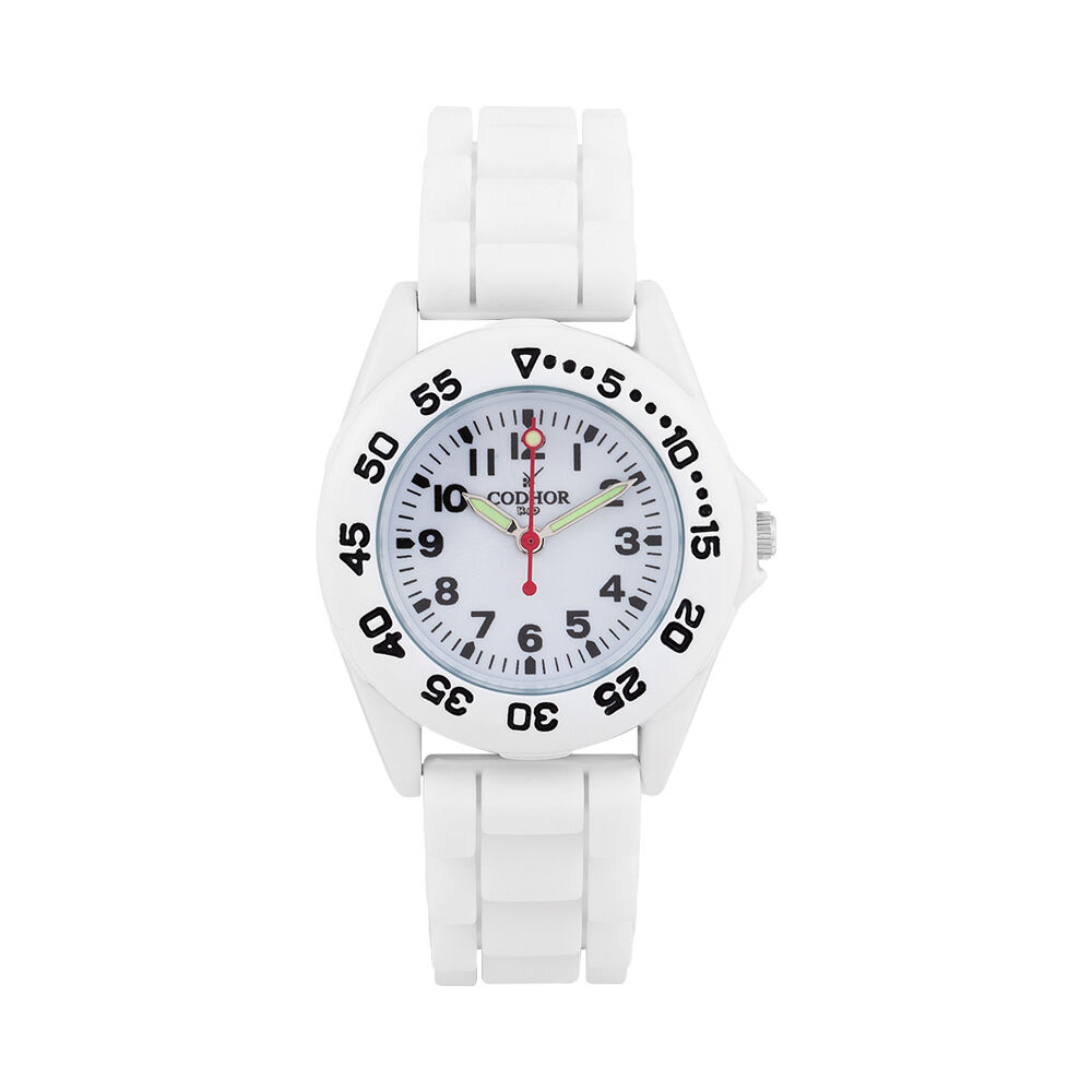 Montre Codhor Kid Acier Blanc - Montres étanches Enfant | Marc Orian