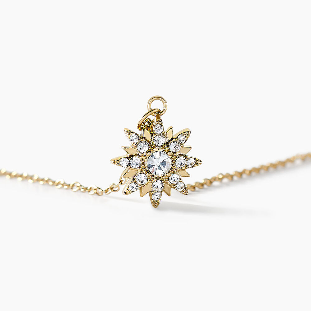 Collier Eva Acier Jaune Oxyde De Zirconium - Colliers avec pierres Femme | Marc Orian